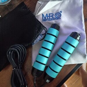 MRO Blue and Black Jump Rope